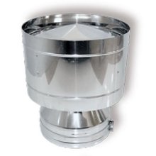 Дефлектор DDH на трубу D104 с изол.50мм, нерж321/нерж304 (Вулкан)