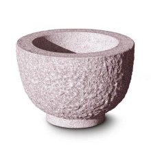 Гранитная ваза LUNA, розовый гранит (Palazzetti)